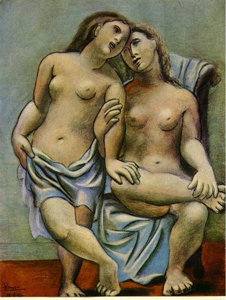 Picasso Two Nude Women Deux Femmes Nues Neoclassicism Female